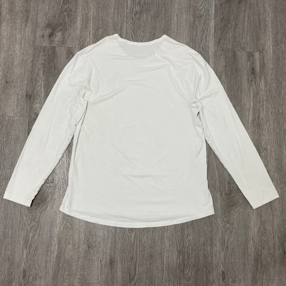 Lululemon Long Sleeve Shirt Mens X-Large White Athletic Training Top